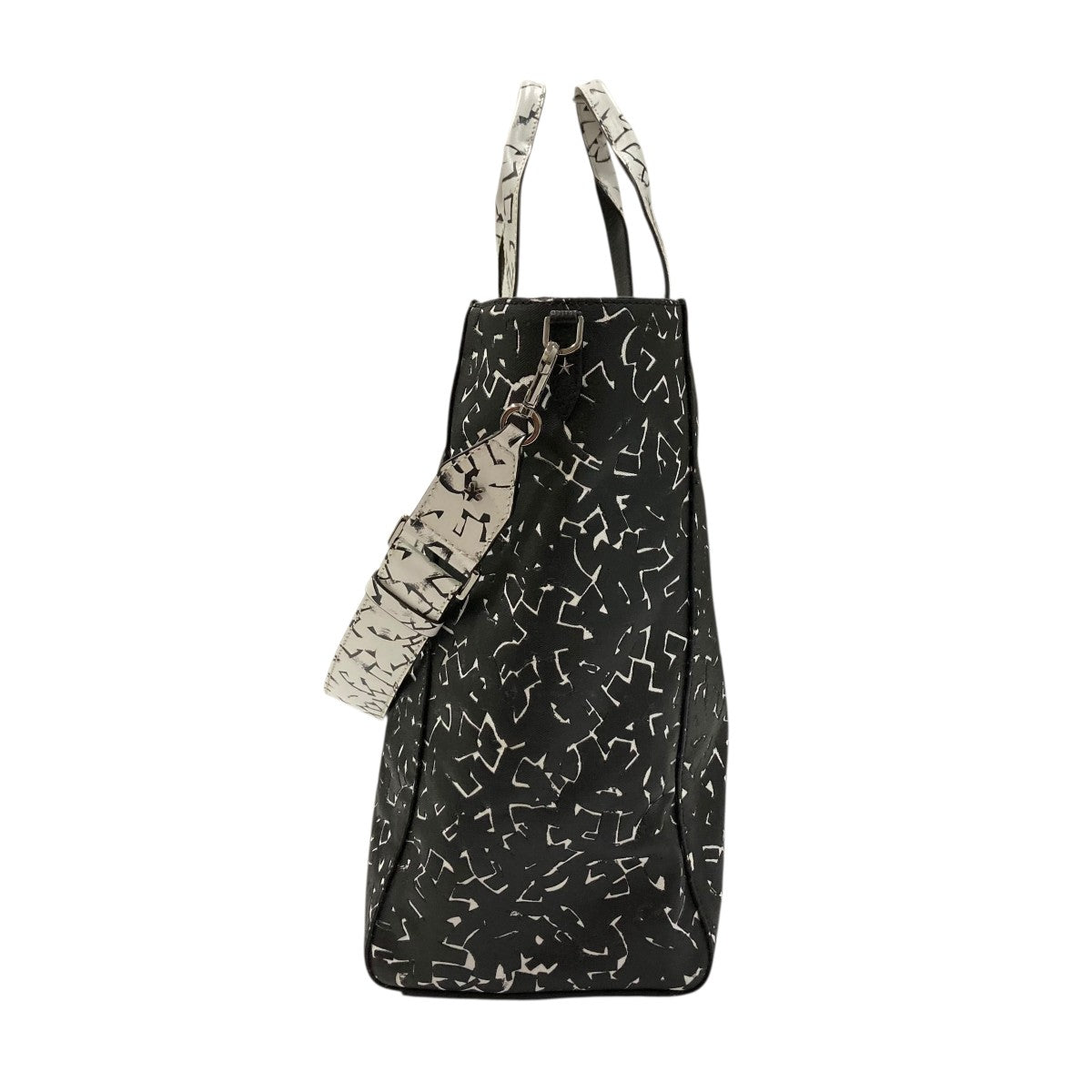 専用品JIMMY CHOO×ERIC HAZE BLACK 2WAYハンドバッグ JIMMY CHOO(ジミーチュウ) ×ERIC HAZE SHOPPER TOTE2WAYトート