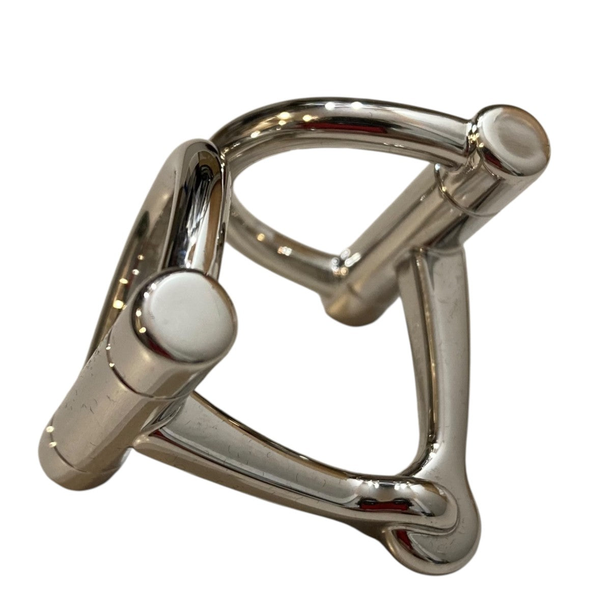 HERMES ドゥブルDスカーフリング 古着・中古-2枚目のアイテム画像