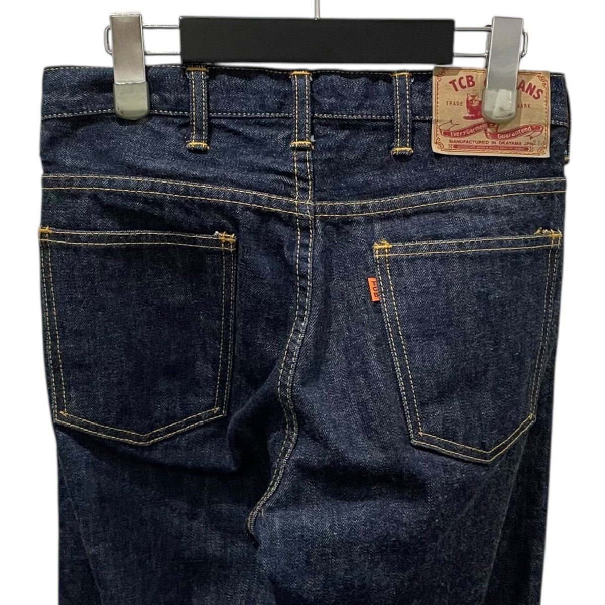 う*み様 【美品】 TCB デニム パンツ コットン インディゴ W31 TCB 美品】 TCB ジーンズ デニムパンツ late40s インディゴ 31