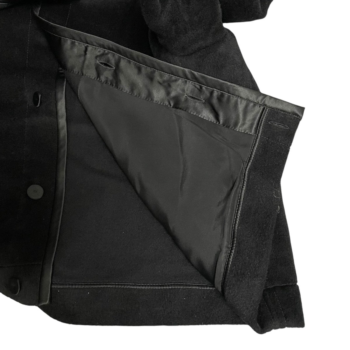 Panelled Fleece ノーカラージャケット J47BN0180