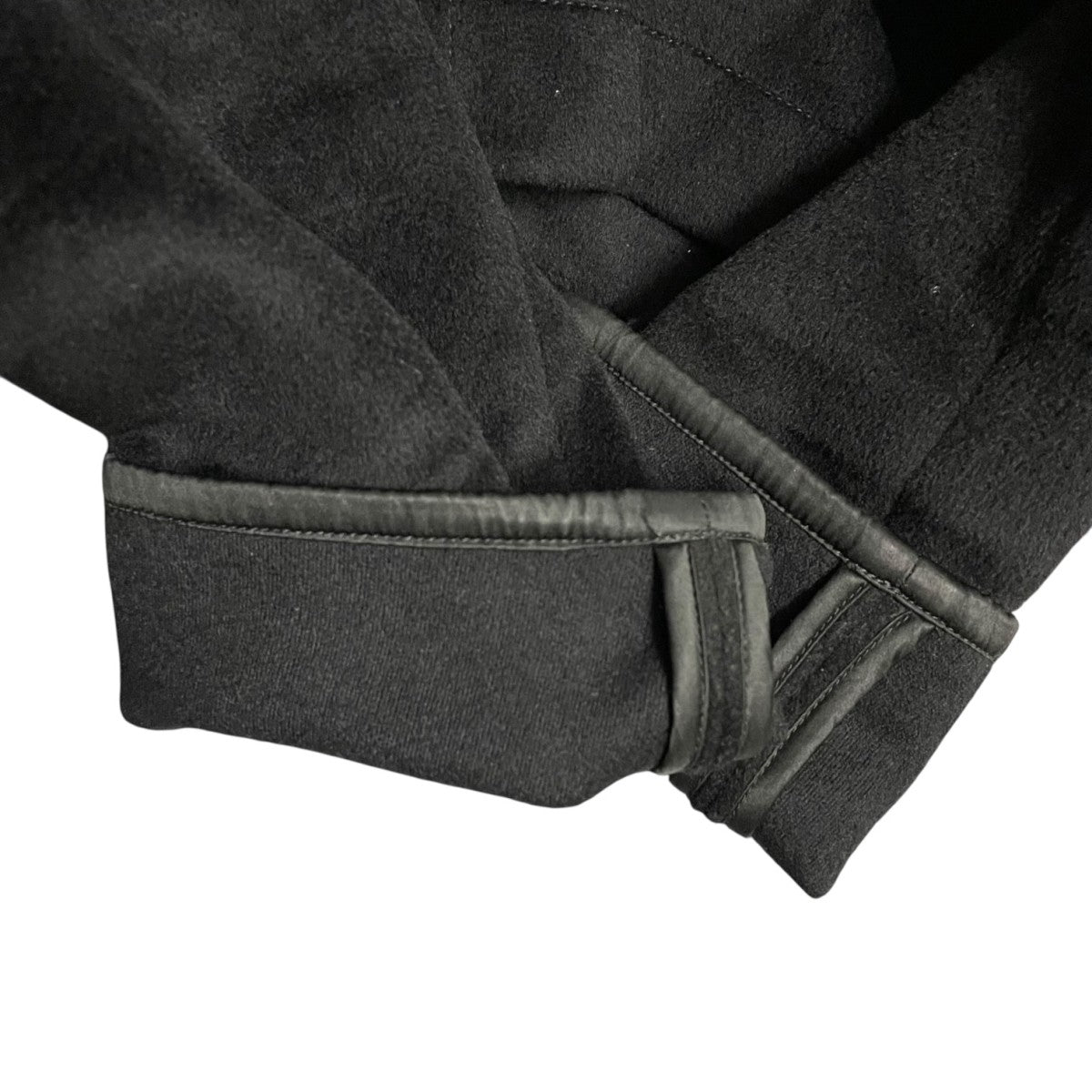 Panelled Fleece ノーカラージャケット J47BN0180