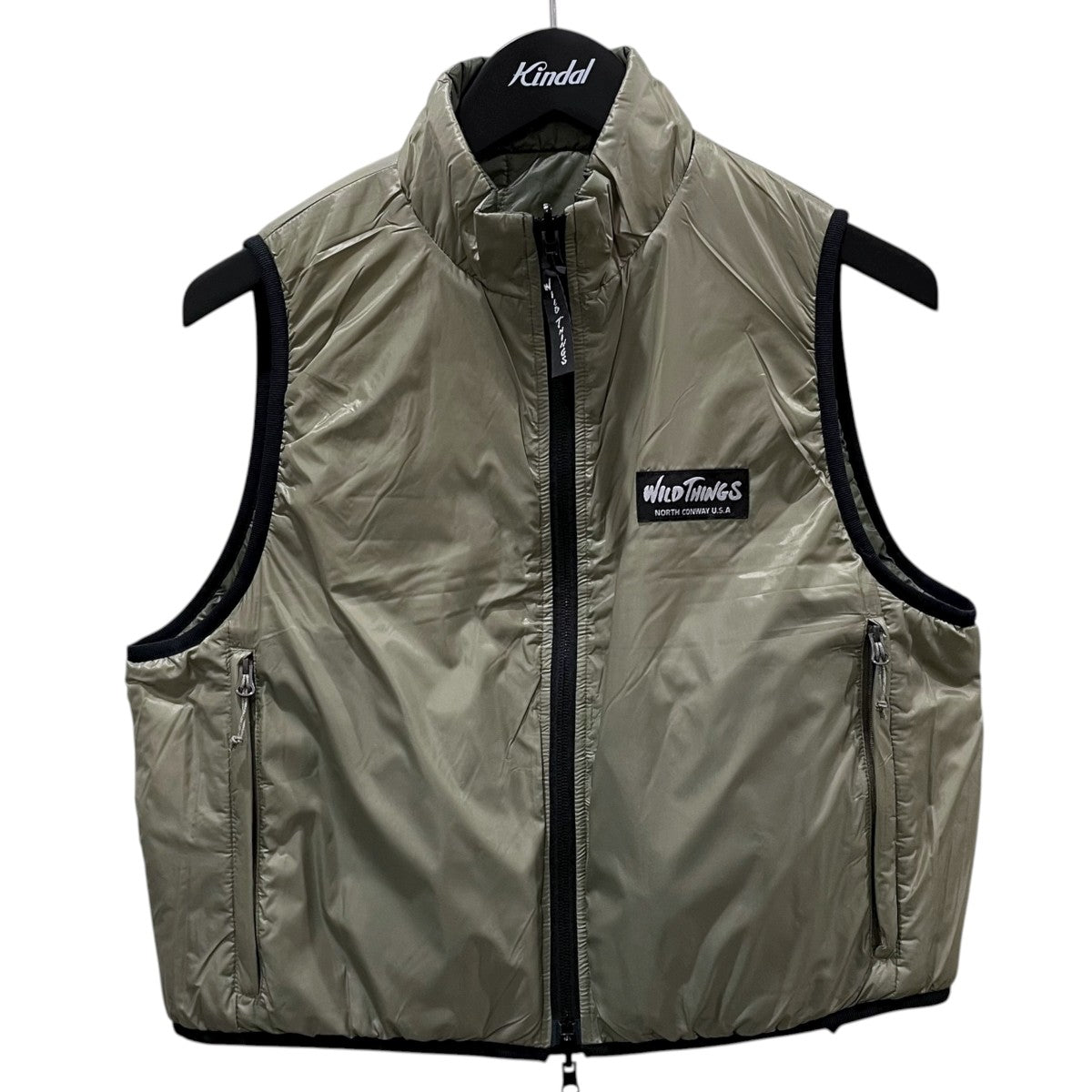 WILD THINGS 〈別注〉 リバーシブル 中綿ベスト Bshop WILD THINGS×Bshop リバーシブル中綿ベスト WT24409SK-BS WT24409SK-BS