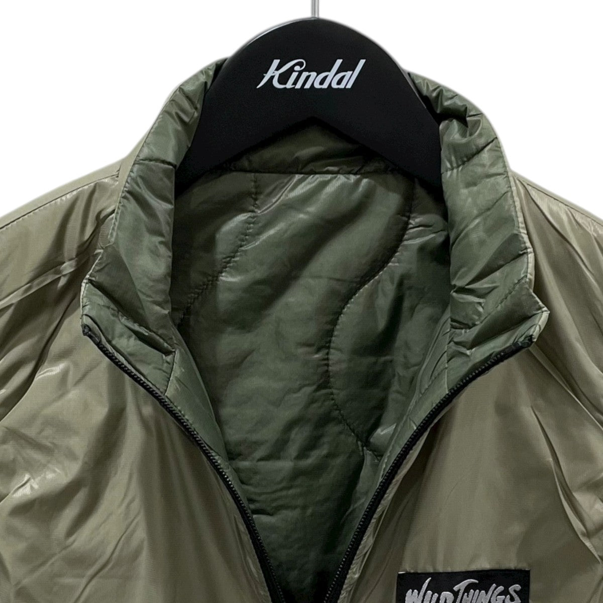 WILD THINGS×Bshop リバーシブル中綿ベスト WT24409SK-BS WT24409SK-BS