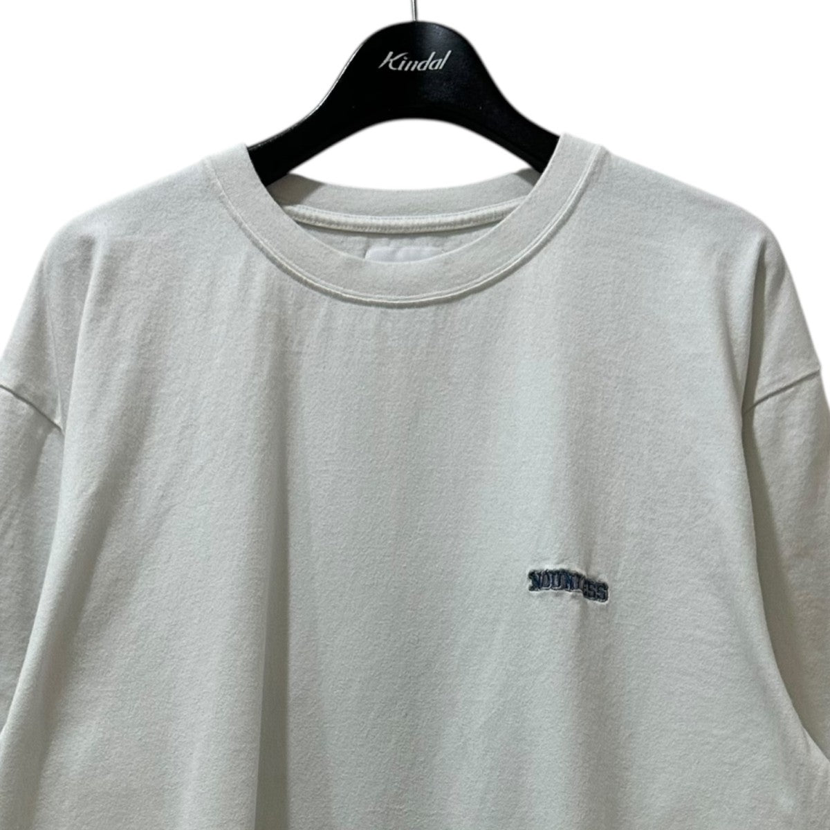 ナウンレス NOUNLESS クルーネックTシャツ 1224103300040 ホワイト サイズ：2 NOUNLESS(ナウンレス) クルーネックTシャツ1224103300040