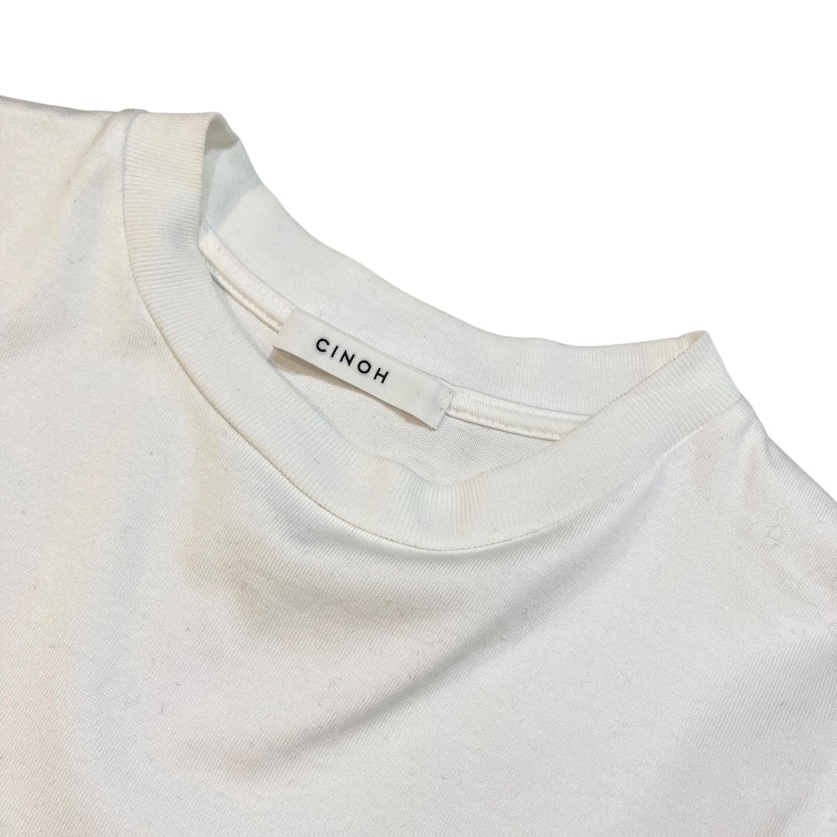 CINOH(チノ) REFINA GATHERED SLEEVE T-SHIRTロングスリーブTシャツ