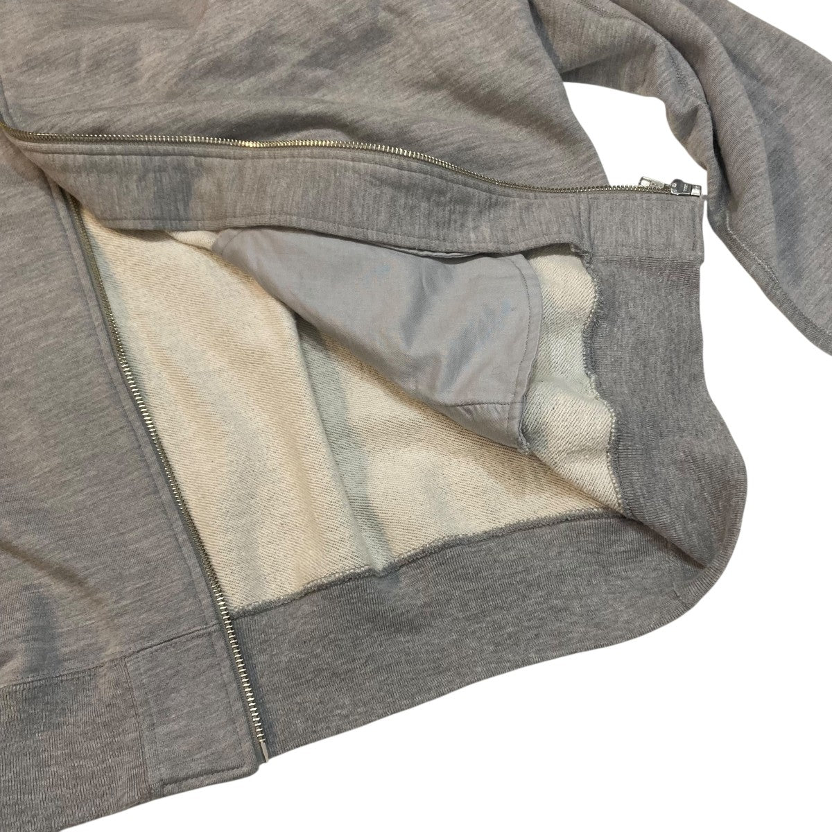 Graphpaper(グラフペーパー) Wool Terry BomberジップアップジャケットGM224-70012 GM224-70012 グレー  サイズ Free｜【公式】カインドオルオンライン ブランド古着・中古通販【kindal】