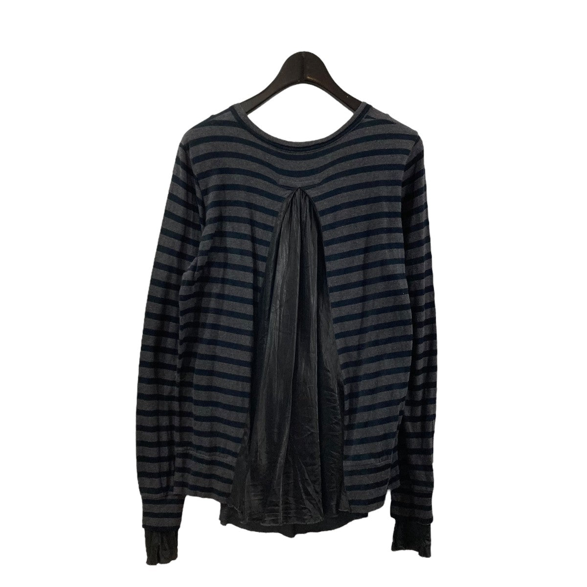 sacai luck(サカイラック) ボーダーカーディガン ブラック