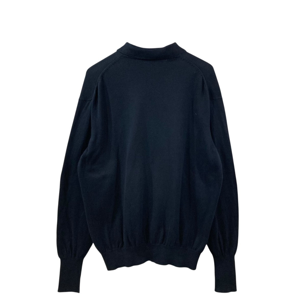 A．PRESSE(アプレッセ) Cotton Knit Polo Collar Cardiganニット