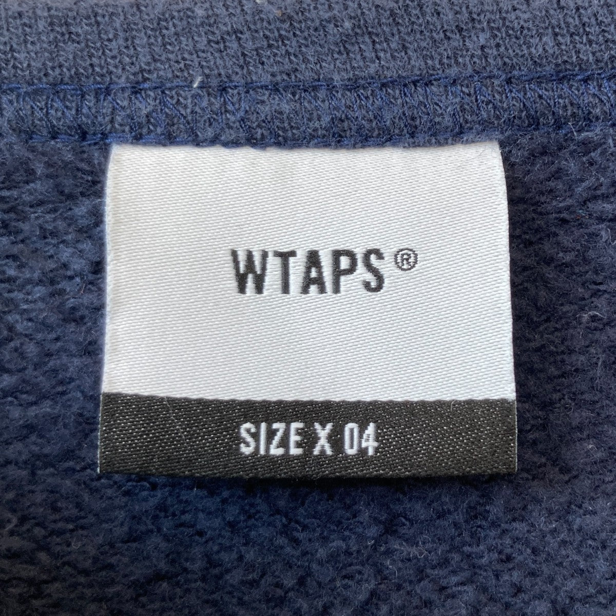 ダブルタップス　プルオーバー　ジャケット　スウェット　トレーナー　wtaps WTAPS(ダブルタップス) スウェットトレーナー ネイビー サイズ