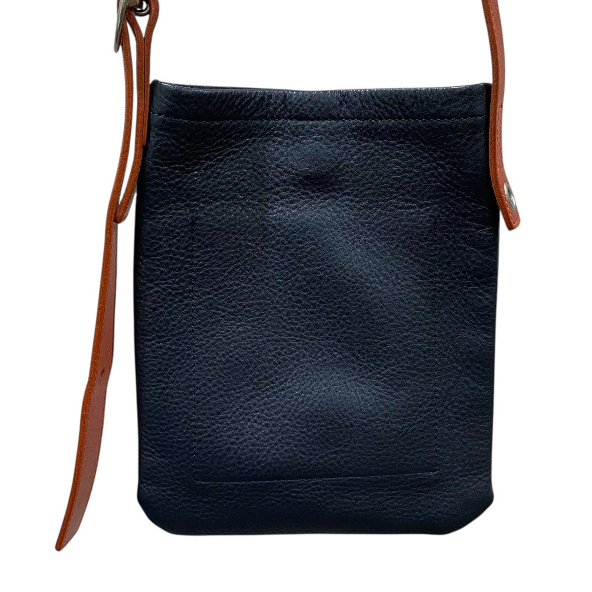 Hender Schme ショルダーバッグ　エンダースキーマ　ネイビー×オレンジ Hender Scheme/エンダースキーマ/one side belt bag small/ワン