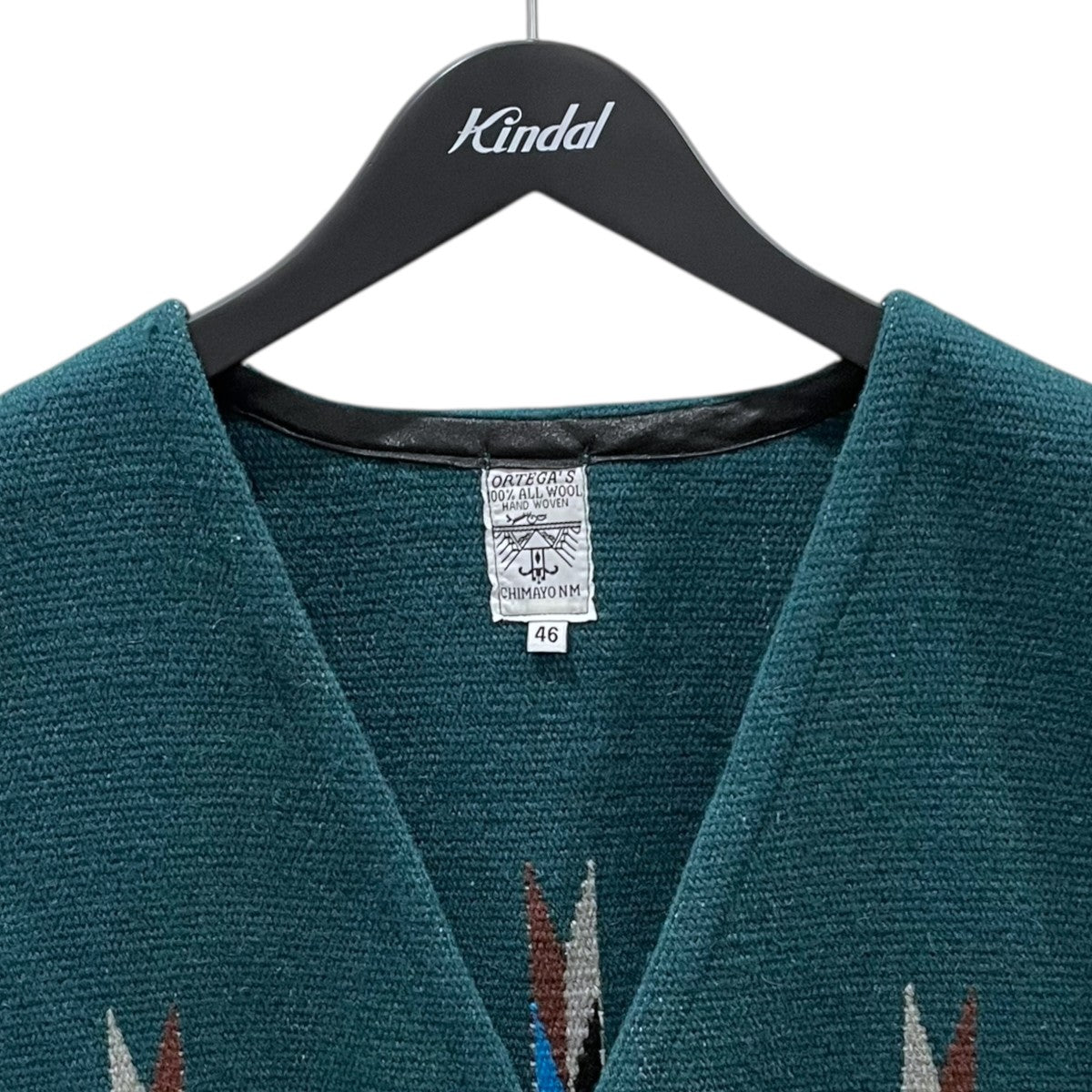 ORTEGA’S ウールベスト CHIMAYO VEST チマヨベスト 古着・中古-3枚目のアイテム画像