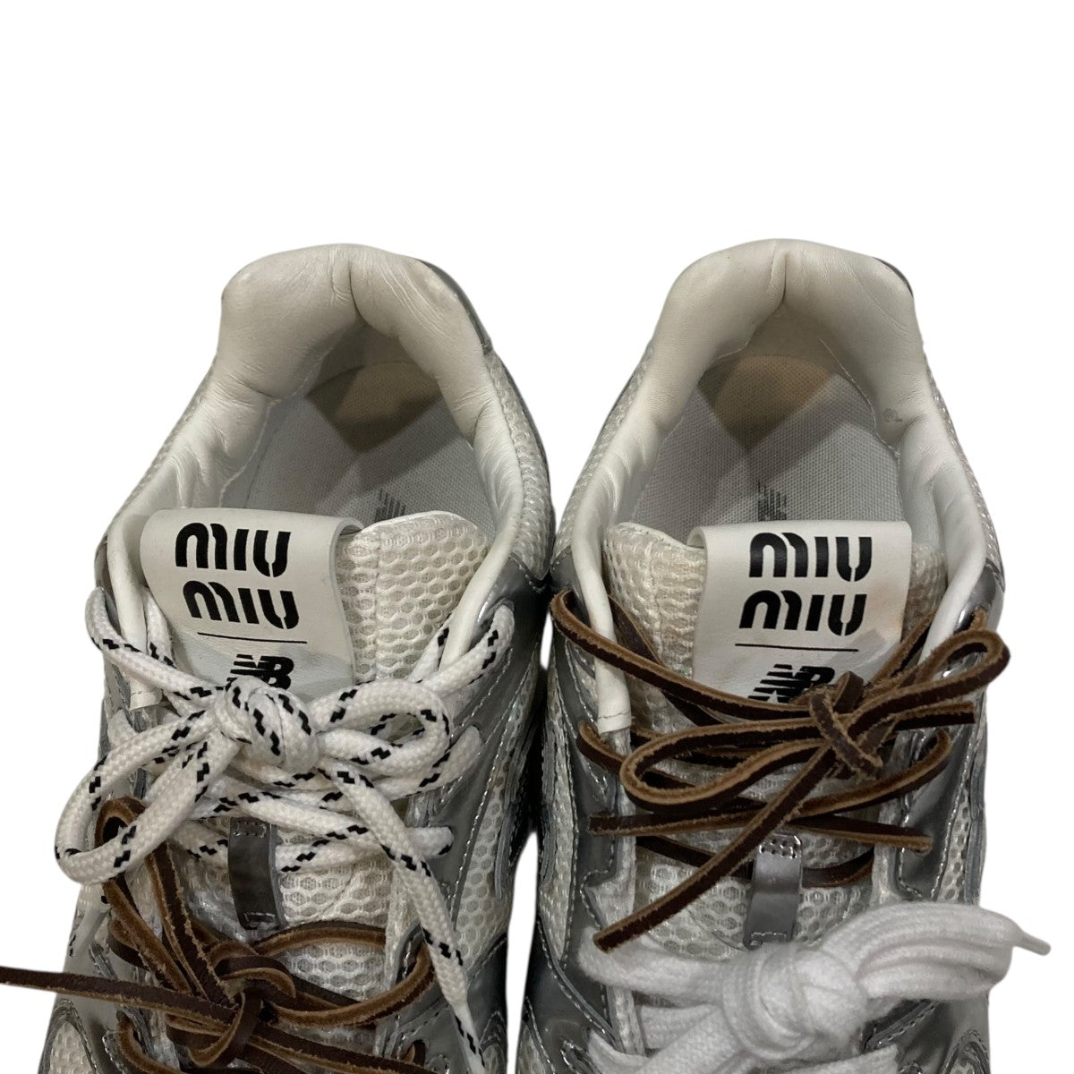 Miu Miu Gymnasium スニーカー | ホワイト | FARFETCH JP