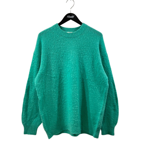 AURALEE(オーラリー) 長袖ニットA24AP02WK A24AP02WK グリーン サイズ