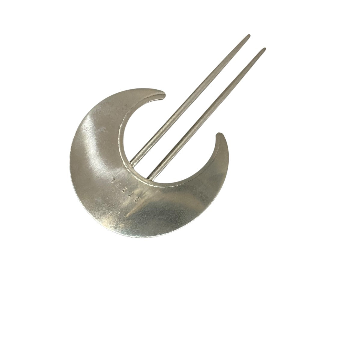 【マサキ】シルバーアッシュ✖️3個　80g SYKIA(シキア) moon plate hair forkかんざし シルバー｜【公式