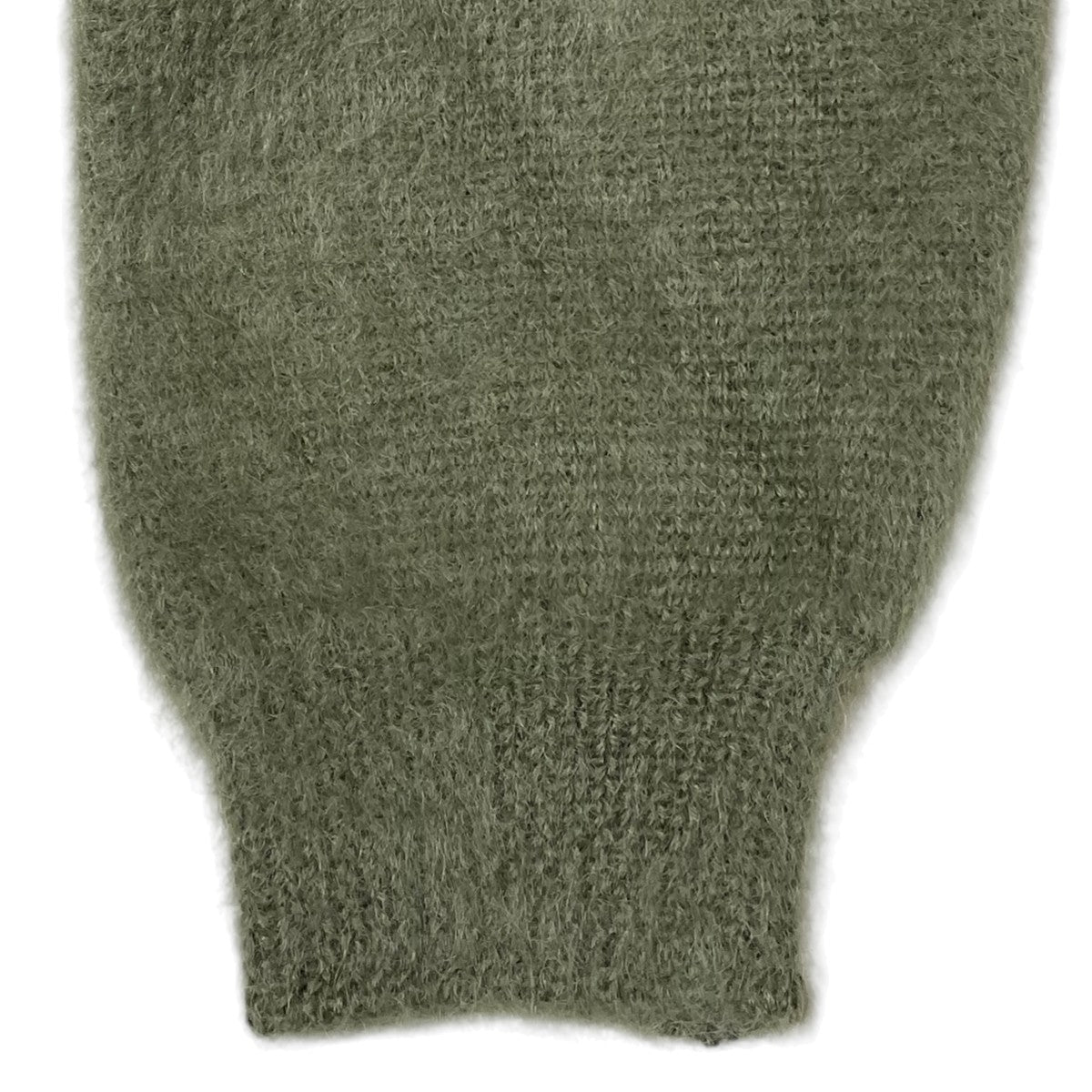 Vネックモヘアニットカーディガン