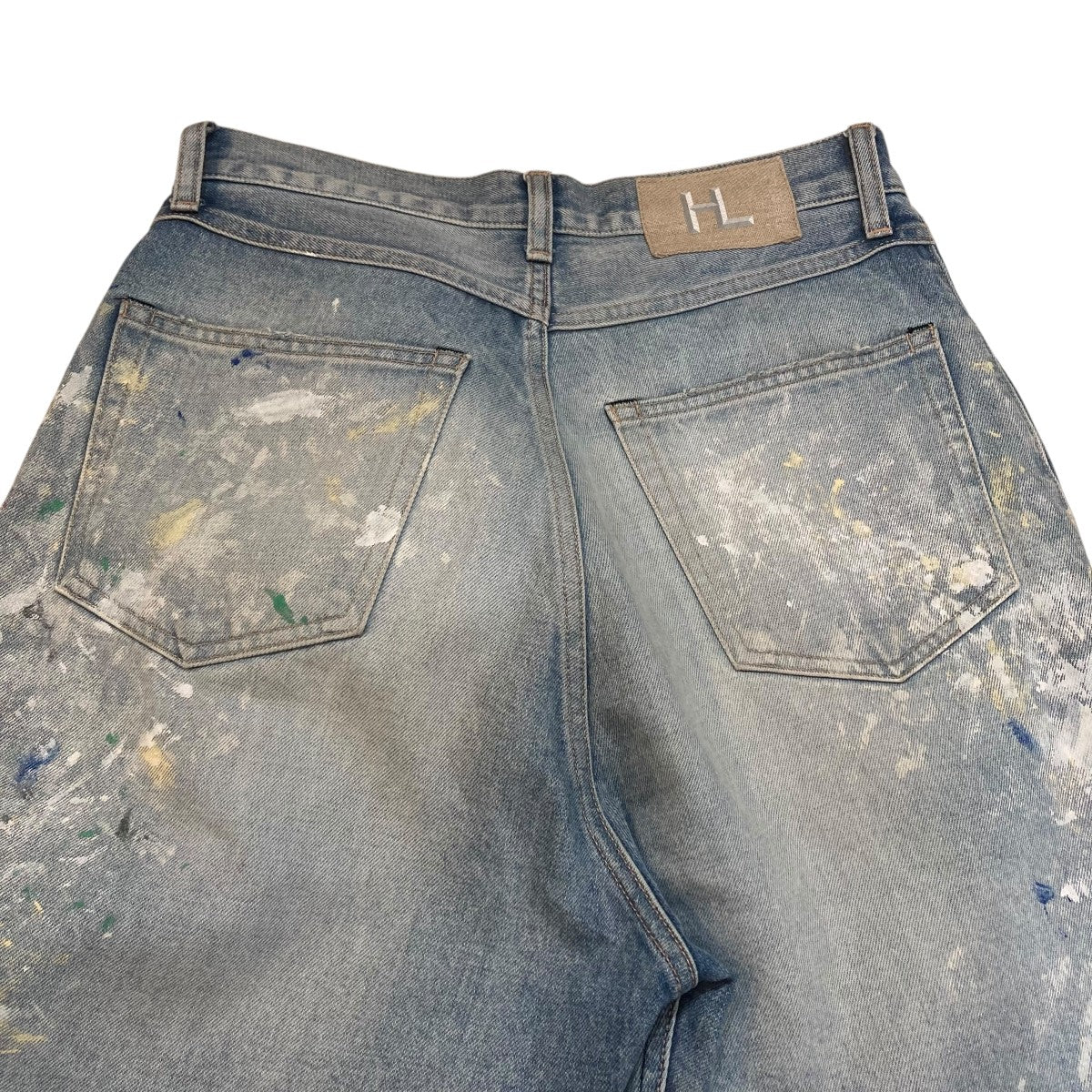 HERILL(ヘリル) 15oz Tuck Splash 4PKペンキ加工デニムパンツ21