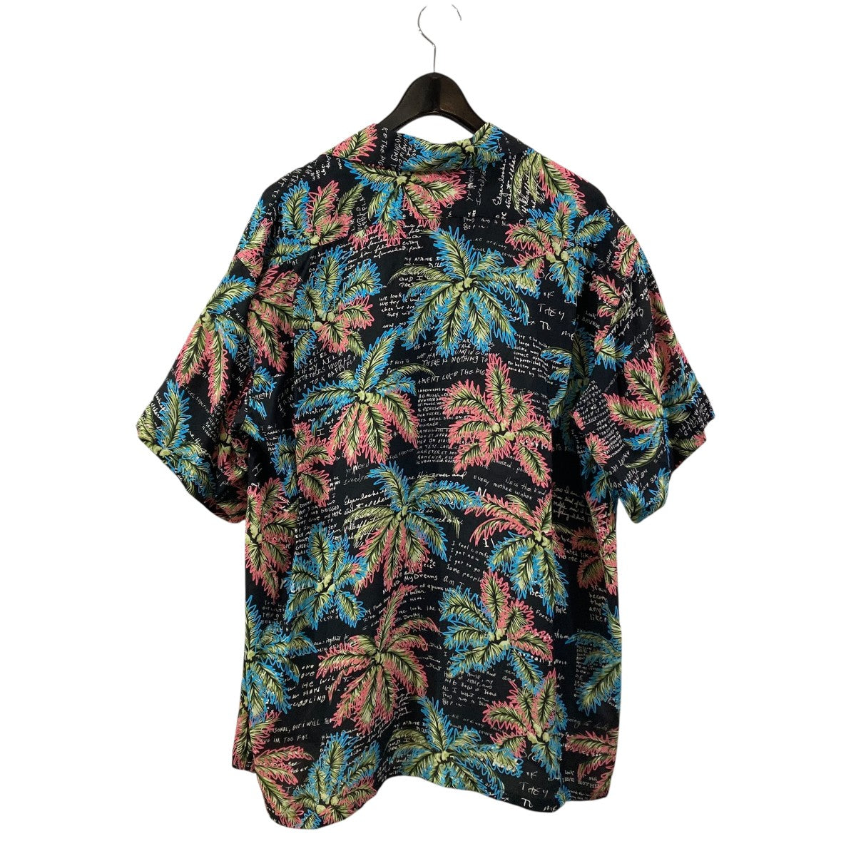 NEON SIGN GOODLUCK HAWAIIAN SHIRT半袖シャツ1060 古着・中古-2枚目のアイテム画像