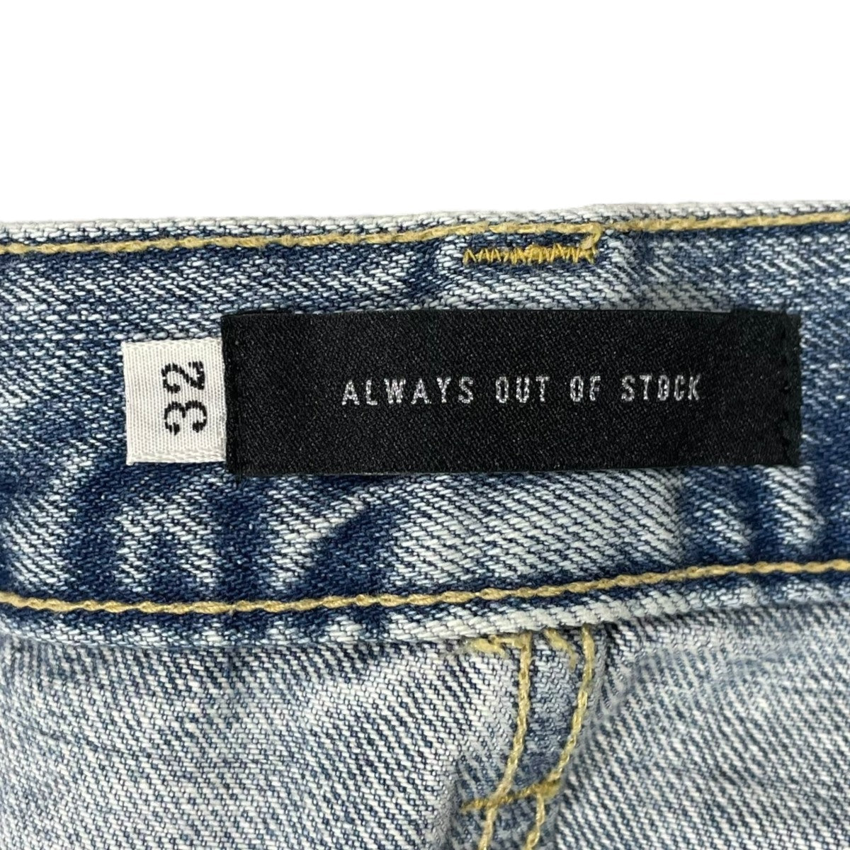 Always Out Of Stock ダメージ加工デニムパンツ 古着・中古-8枚目のアイテム画像