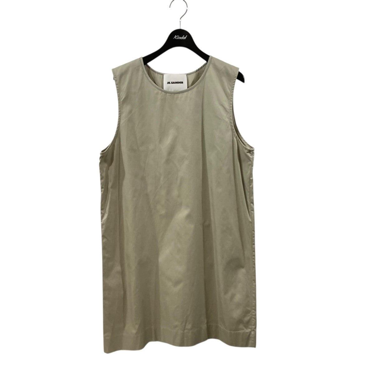 最高級⭐️美品　JIL SANDER+ネイビー ノースリーブ　ニットワンピース Jil Sander(ジルサンダー) ワンピース(レディース) - 海外通販の