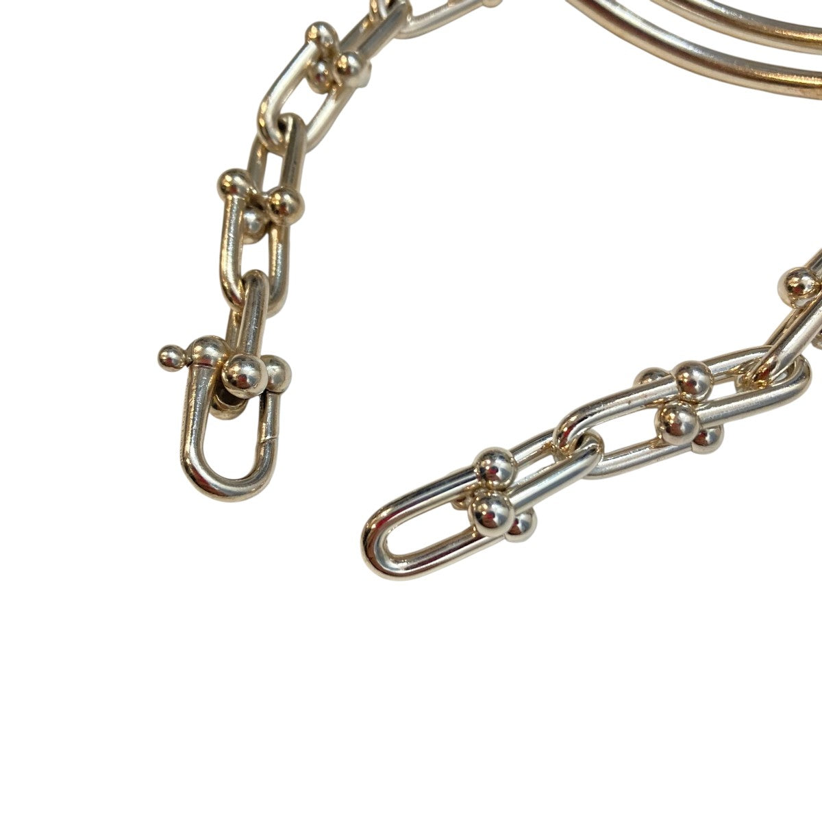 Tiffany ティファニー シルバー 925 ハードウェア ID ブレスレット Tiffany ＆ Co．(ティファニー) ハードウェア IDブレスレット