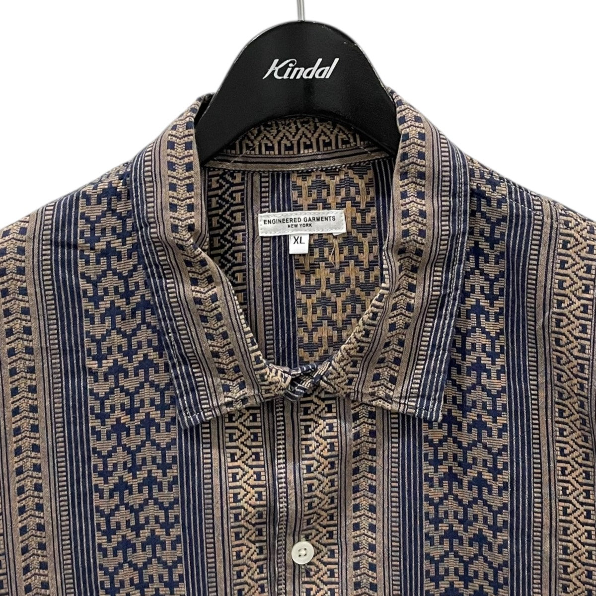 ENGINEERED GARMENTS 半袖シャツ M ネイビー系 ENGINEERED GARMENTS 半袖シャツ M ネイビー系 楽天市場
