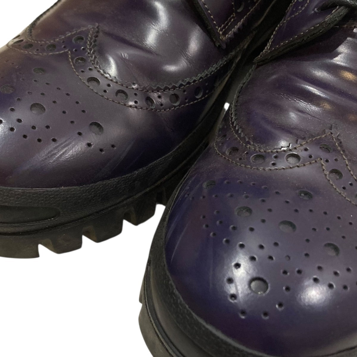 ポールスミスコレクション　ウィングチップ 楽天市場】【中古】CROCKETT&JONES × PAUL SMITH / クロケット