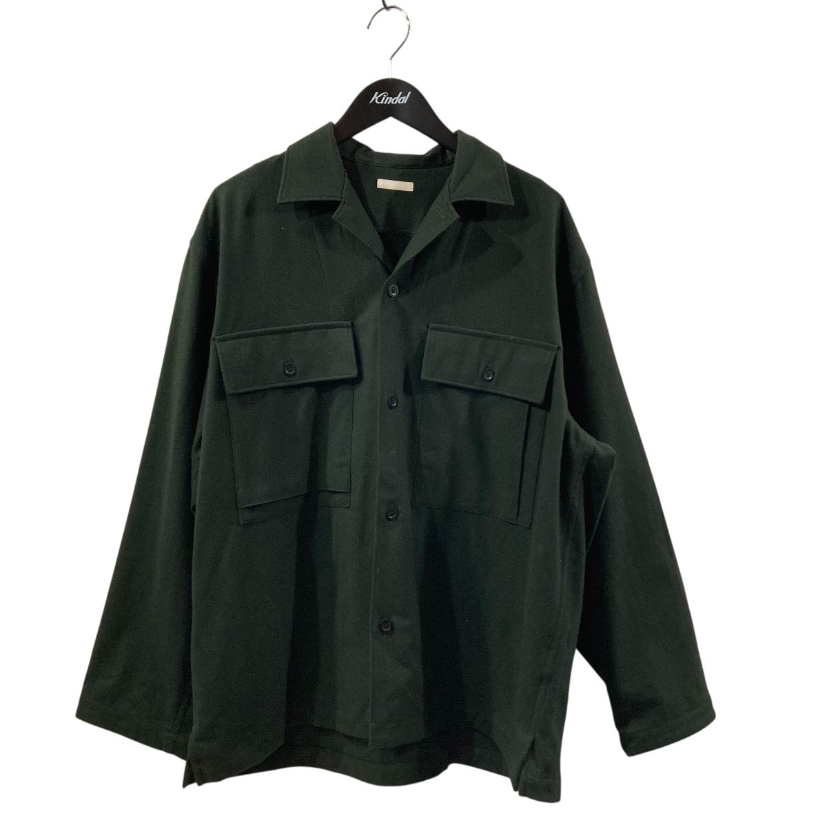 UPER FINE WOOL CHECKED OVER SHIRT長袖シャツULSH50-HC176