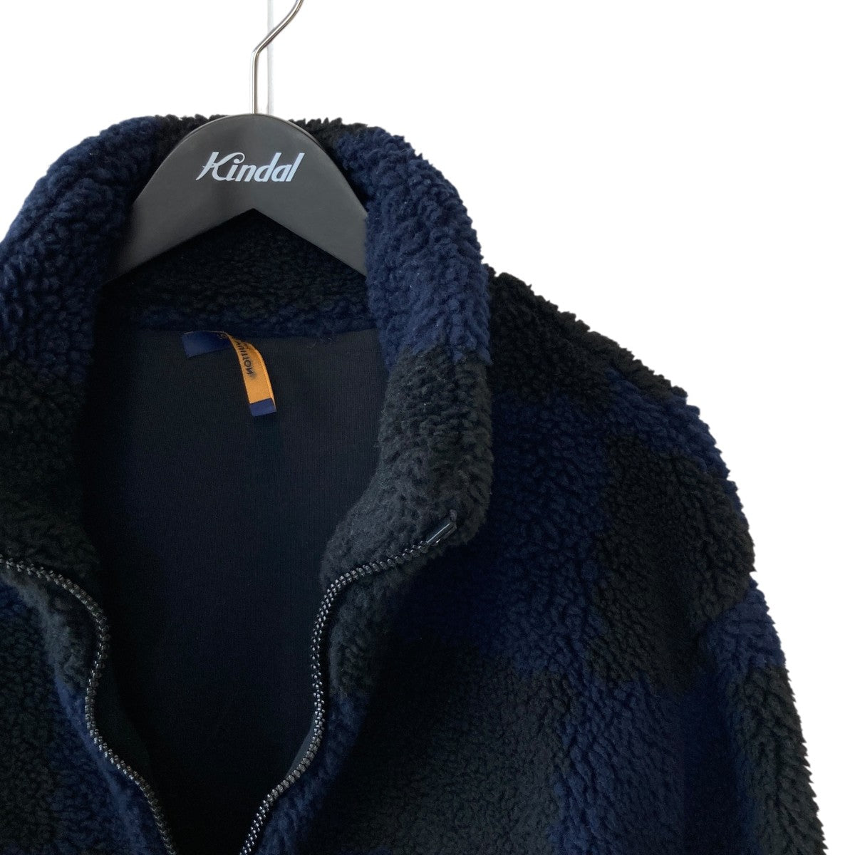 22SSNIGO JACQUARD DAMIER FLEECE JACKETボアジャケットHMY05W