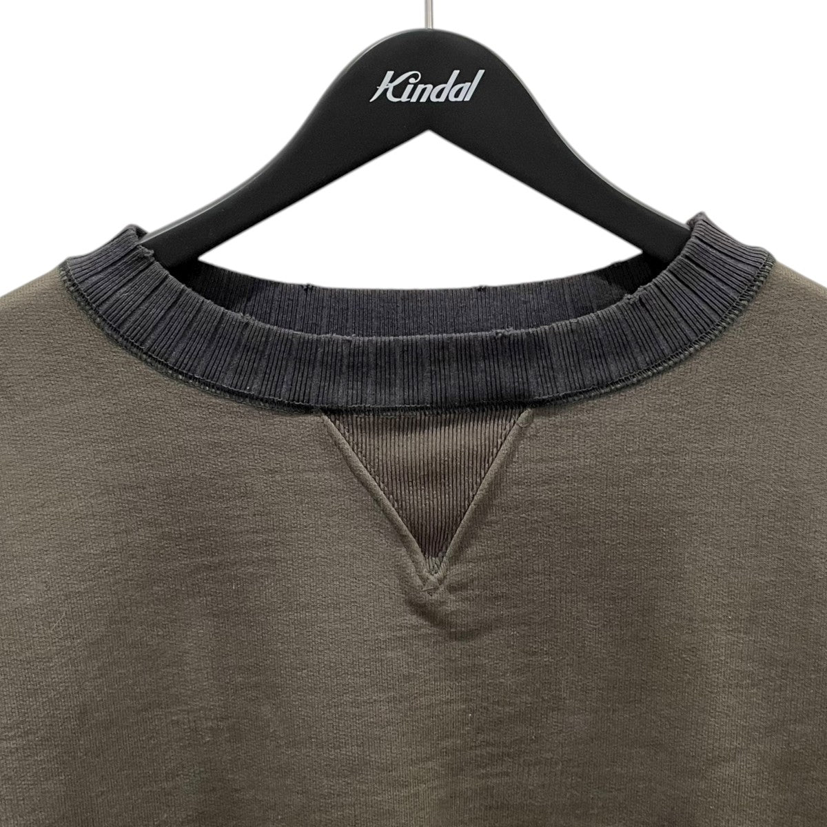 ダメージ加工スウェットトレーナー CREW SWEAT BUMPY JERSEY クルースウェット バンピージャージー 8045-00-20547