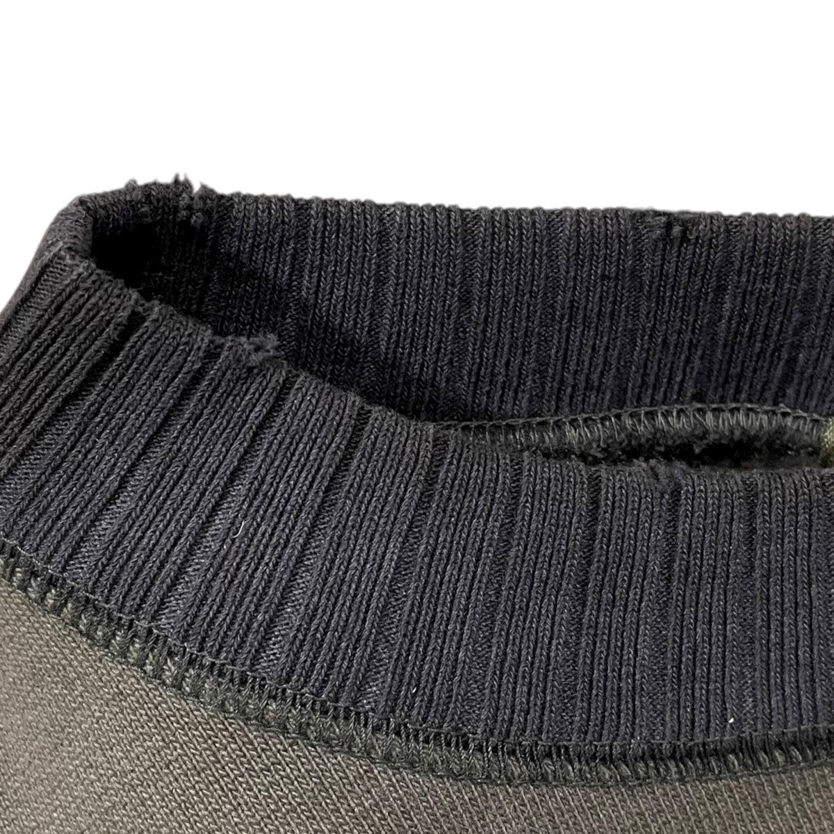 ダメージ加工スウェットトレーナー CREW SWEAT BUMPY JERSEY クルースウェット バンピージャージー 8045-00-20547