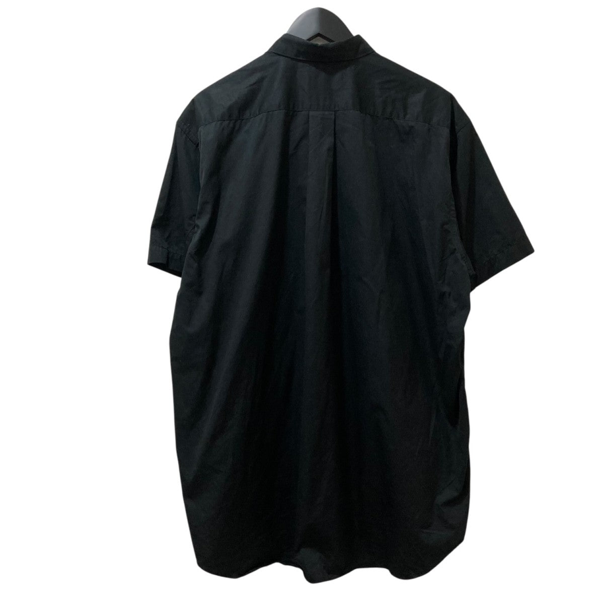 COMME des GARCONS◆長袖シャツ/XS/ポリエステル/BLK/RN-B001 BLACK COMME des GARCONS(ブラックコムデギャルソン) / 長袖