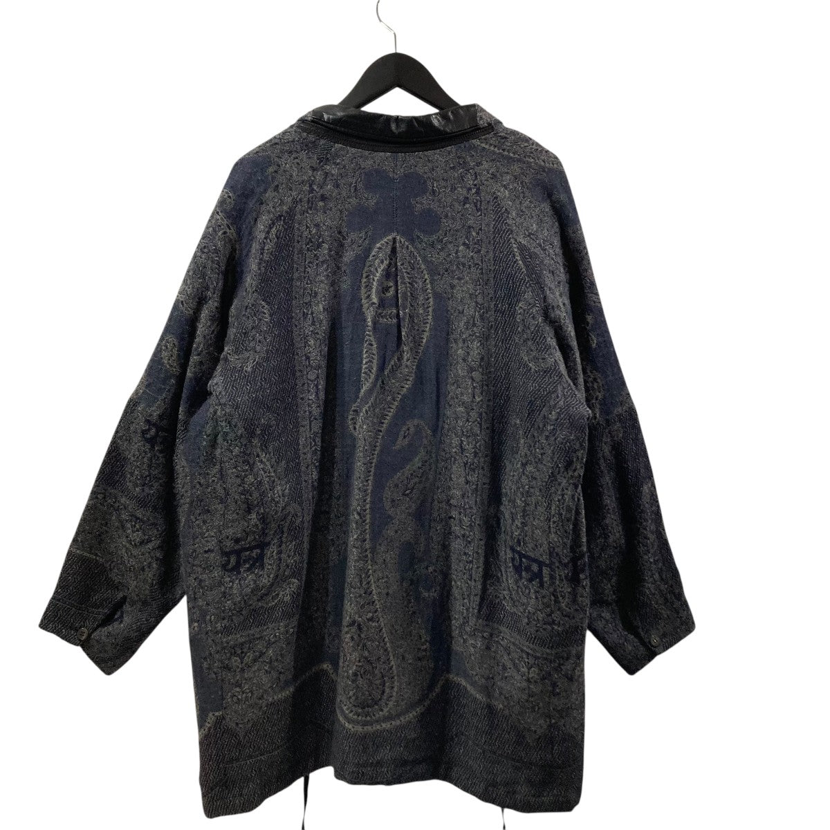 YANTOR　コート　ブラウン YANTOR(ヤントル) Paisley Jacquard Wool Jacketチェスター
