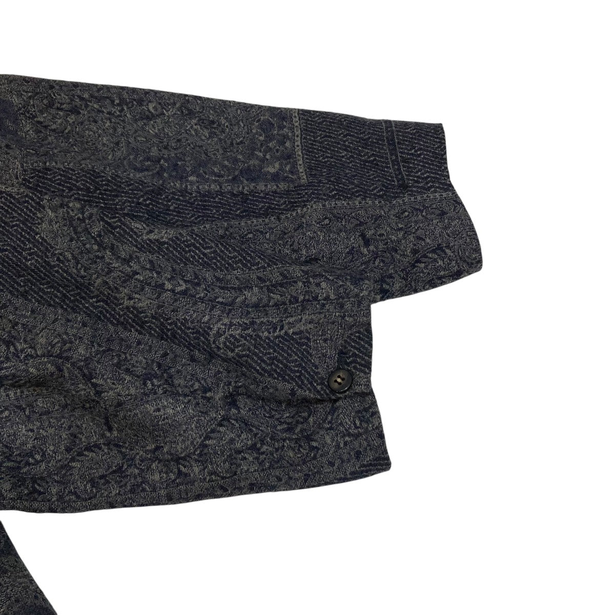 YANTOR(ヤントル) Paisley Jacquard Wool Jacketチェスターコート
