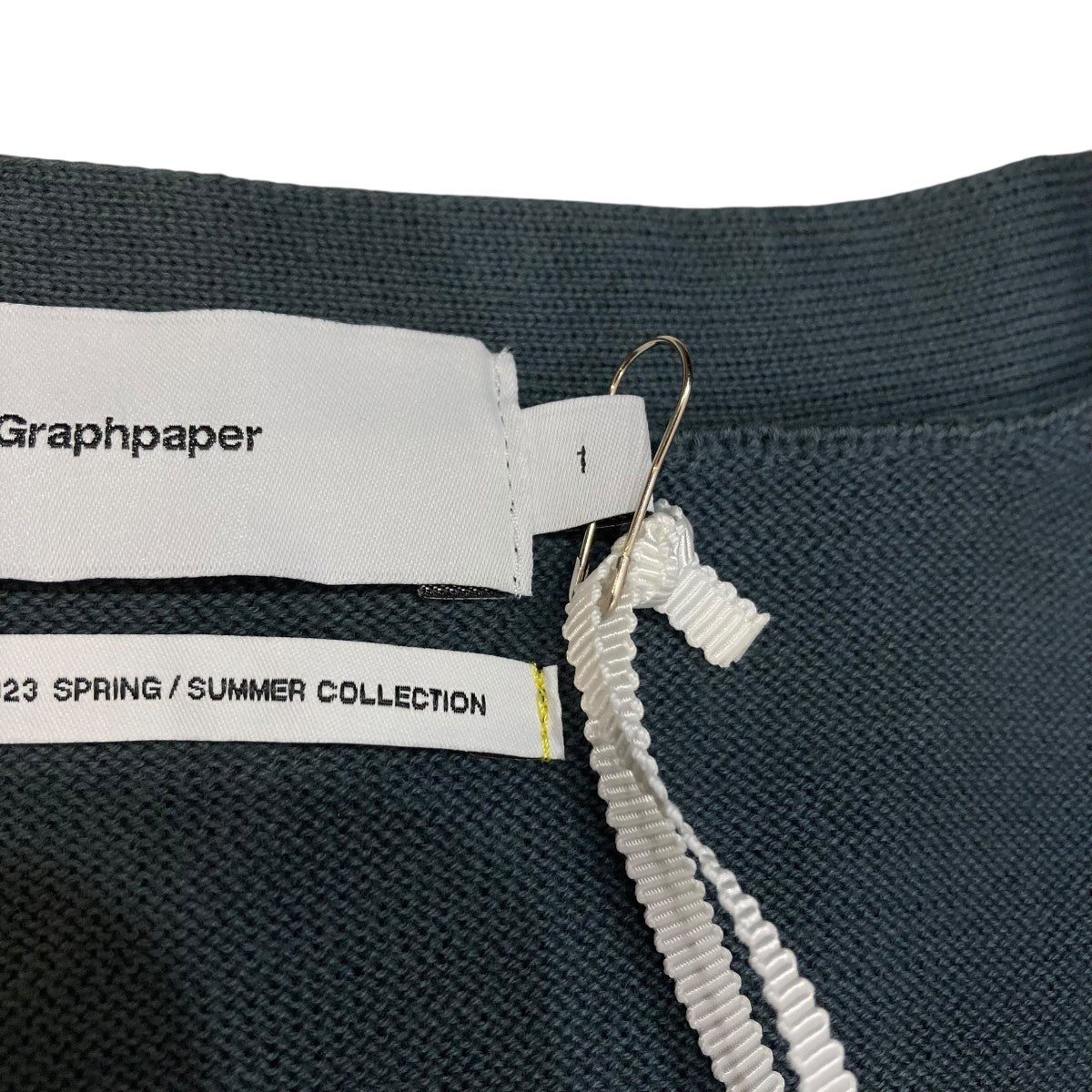 トップス Graphpaper 23SS Suvin Cardigan Suvin Loose Rib Cardigan – Graphpaper