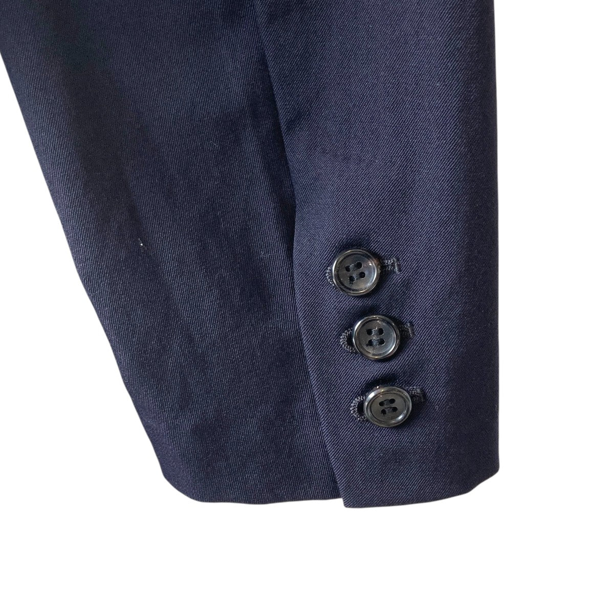 COMME des GARÇONS ネイビー ノーカラージャケット M DSC_0070_b39e25fb-b203-46e7-