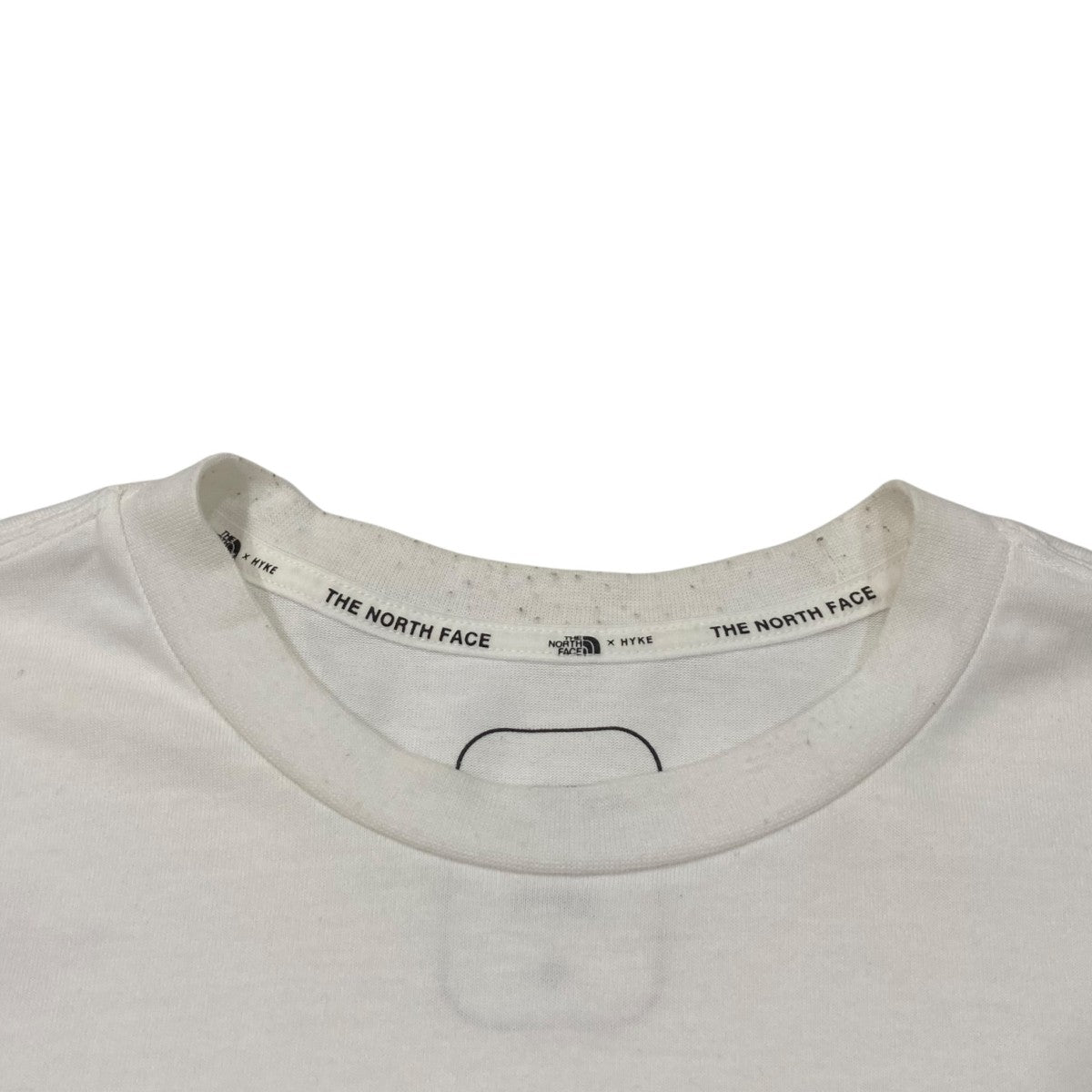 THE NORTH FACE×HYKE TEC BIG TEEサイドジップ クルーネックT