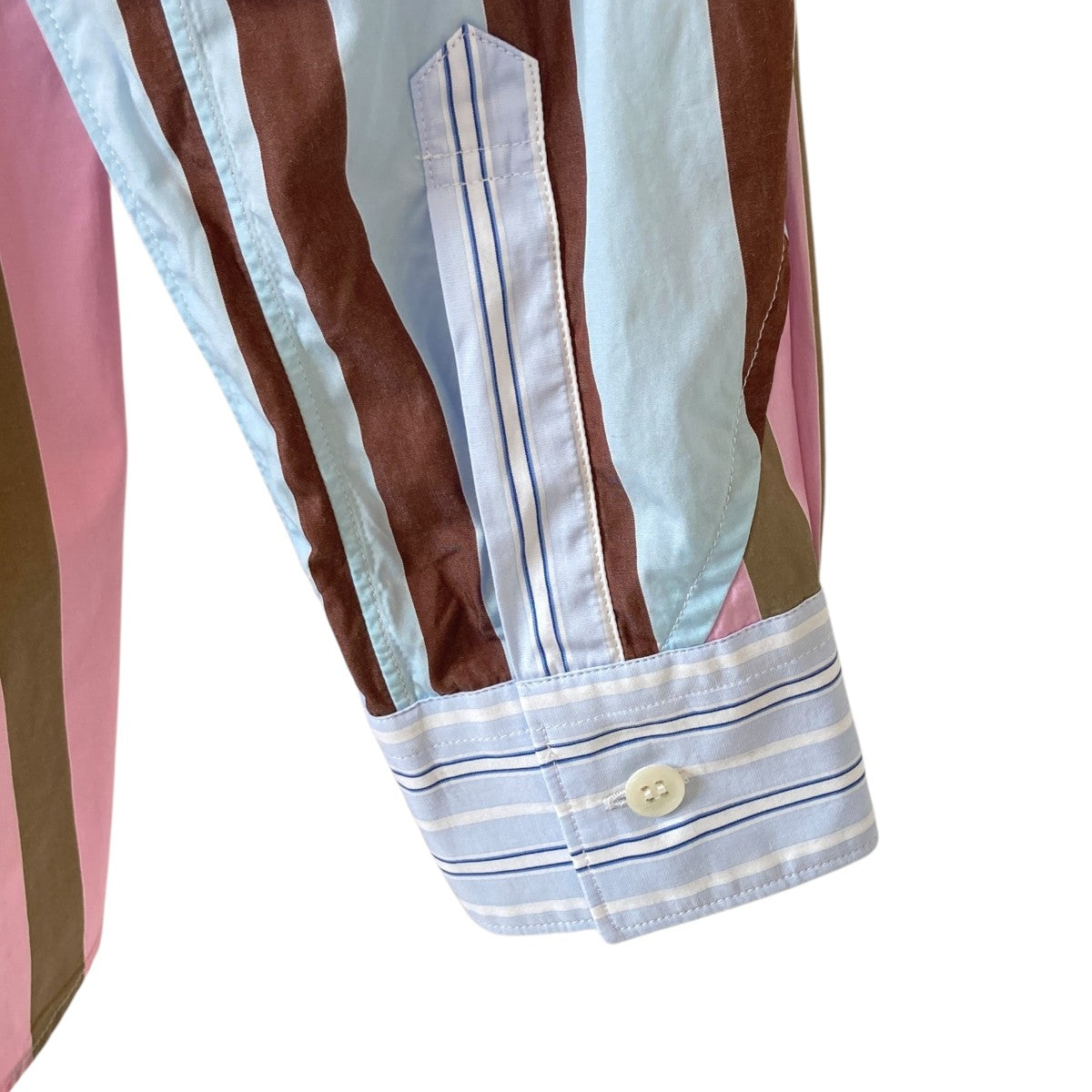 『美品』ストライプ付きジャケット　COMME des GARÇONS SHIRT Comme Des Garçons Shirt ストライプ シャツ | ホワイト