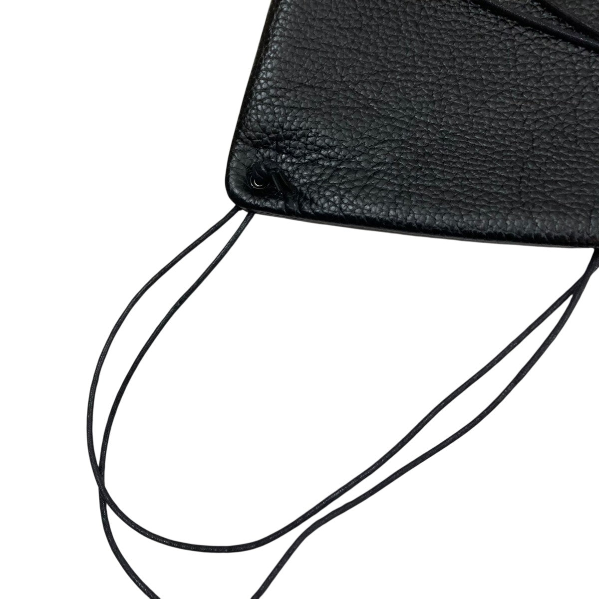 Hender Scheme zacc 黒 レザー ショルダーバッグ Hender Scheme (エンダースキーマ) zacc / ザック