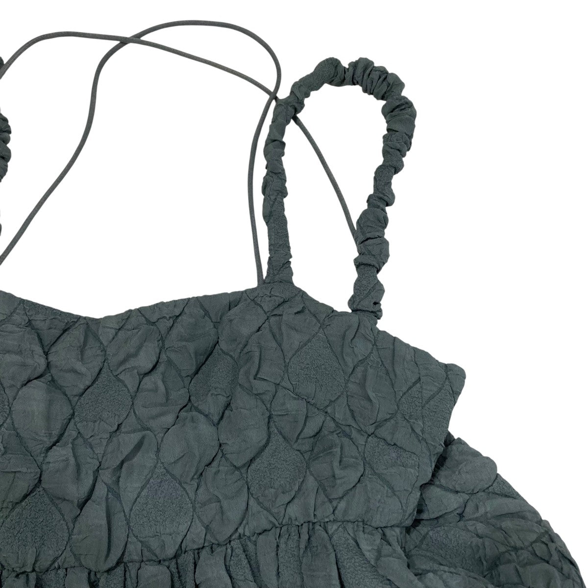 LE CIEL BLEU(ルシェルブルー) 23AWShrinked Jacquard Cami