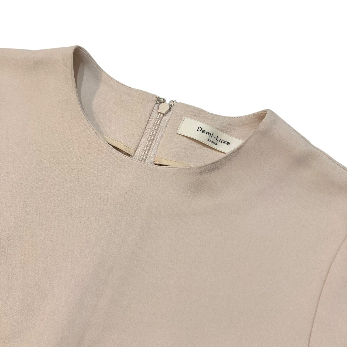 トリアセ ペプラム ハーフスリーブ プルオーバー半袖Tシャツ64-01-0103-002