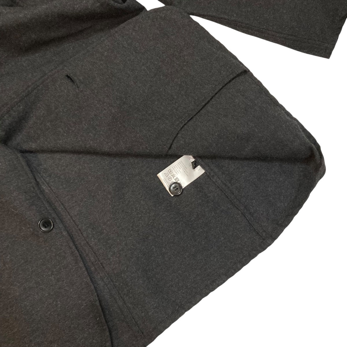 comoli コモリ 24SS ウールジャケット　チャコール　3 comoli コモリ 24SS ウールジャケット チャコール 3 - メルカリ