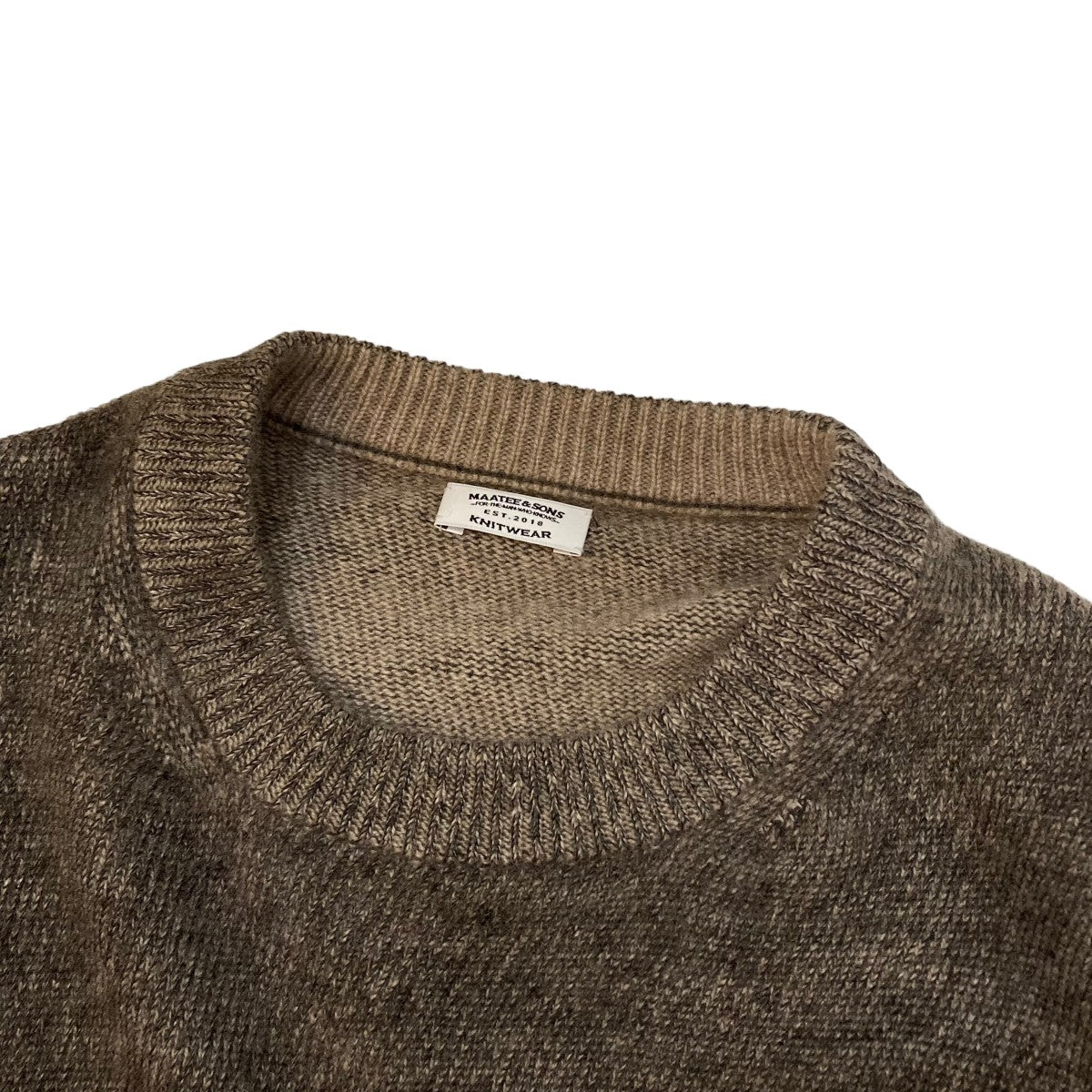 明日まで値下♪MAATEE&SONS 裏カシミヤひょっとこP/O SWEATER 09301214_6517928aa2a86.jpg