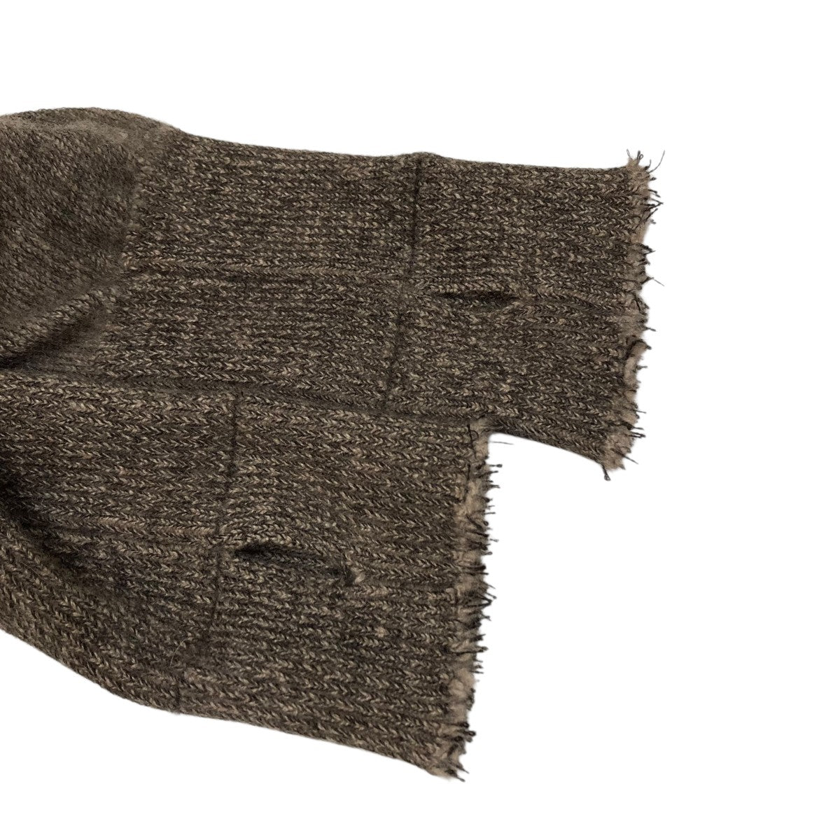 明日まで値下♪MAATEE&SONS 裏カシミヤひょっとこP/O SWEATER MAATEE＆SONS(マーティーアンドサンズ) ブラックアルパカ 裏