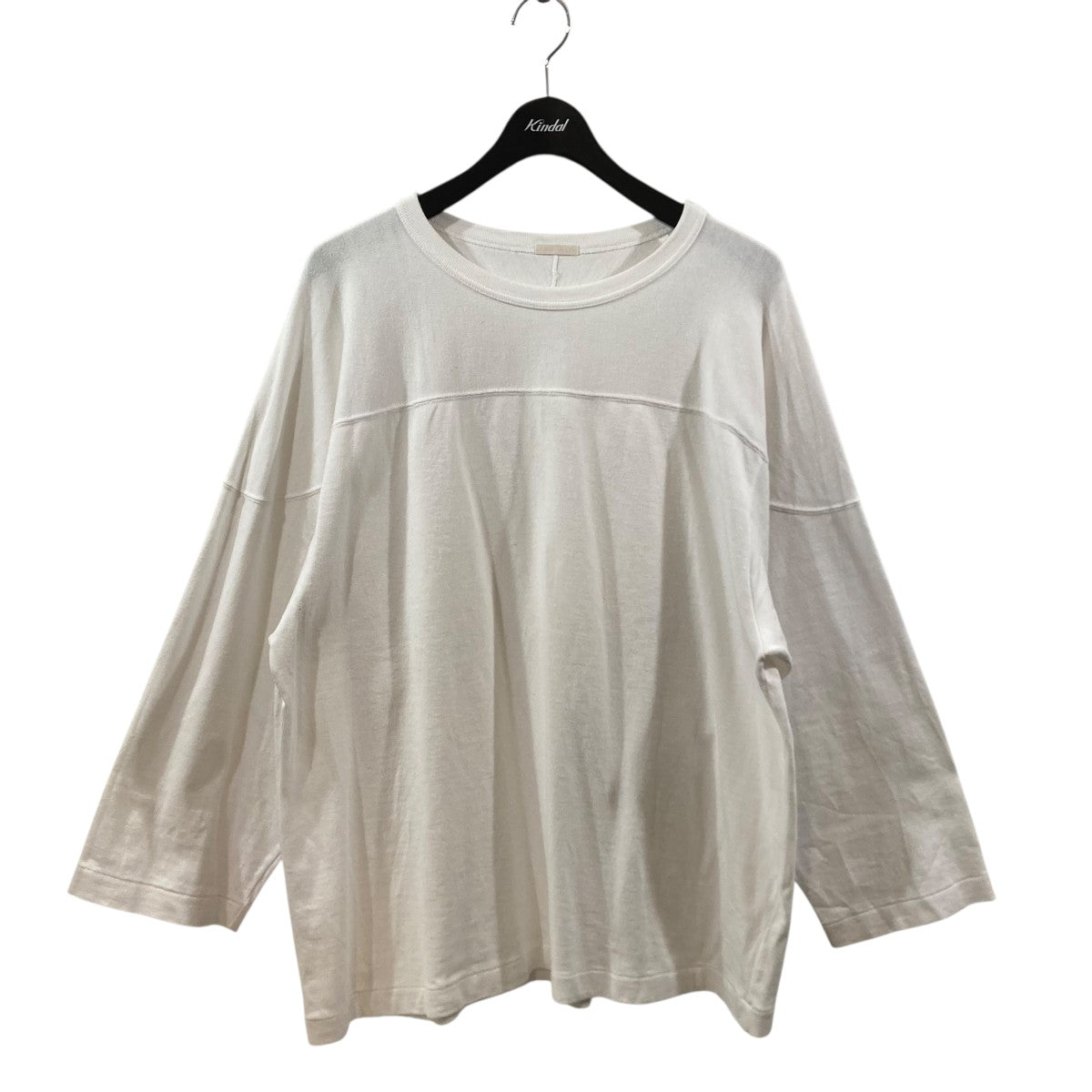 COMOLI (コモリ) 空紡天竺 長袖Tシャツ