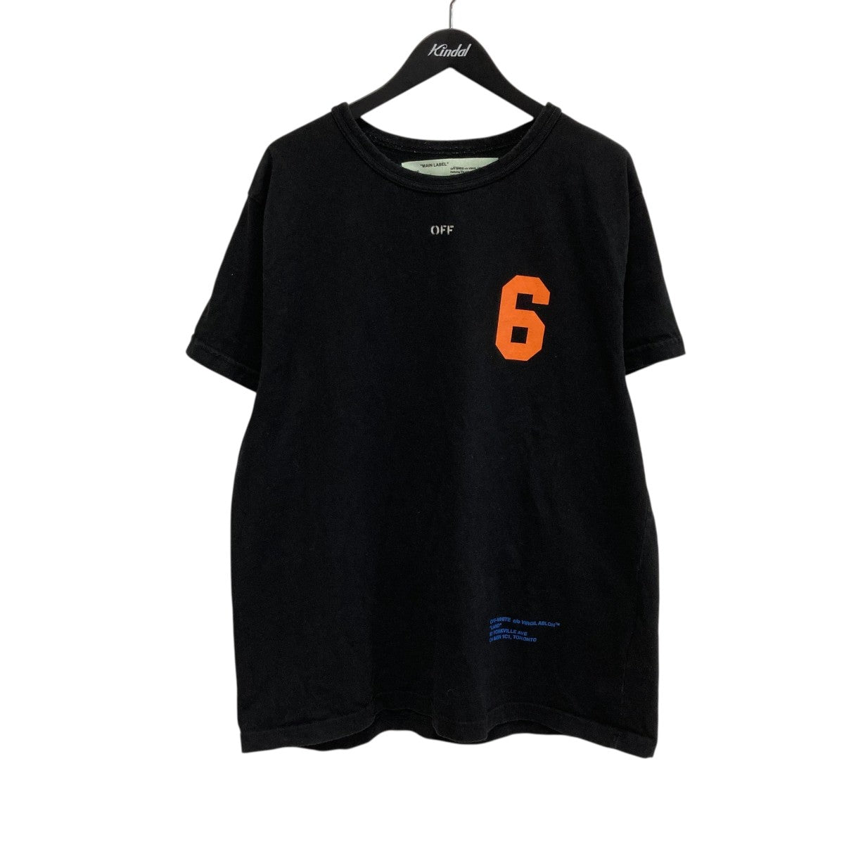 OFFWHITE(オフホワイト) TシャツOMAA002S17 OMAA002S17 ブラック