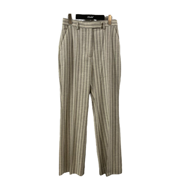 Acne Studios スラックス ACNE STUDIOS(アクネストゥディオズ) ストライプ柄フレアスラックス
