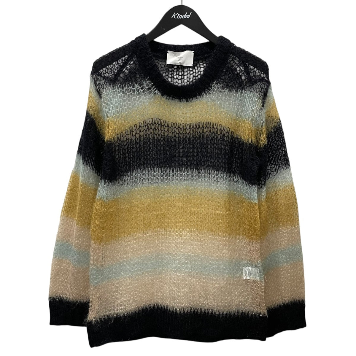 シュガーヒル SUGARHILL ラグラン　モヘアニット SUGARHILL(シュガーヒル)のMOHAIR PULLOVER SWEATER BROWN ICE BLUEの