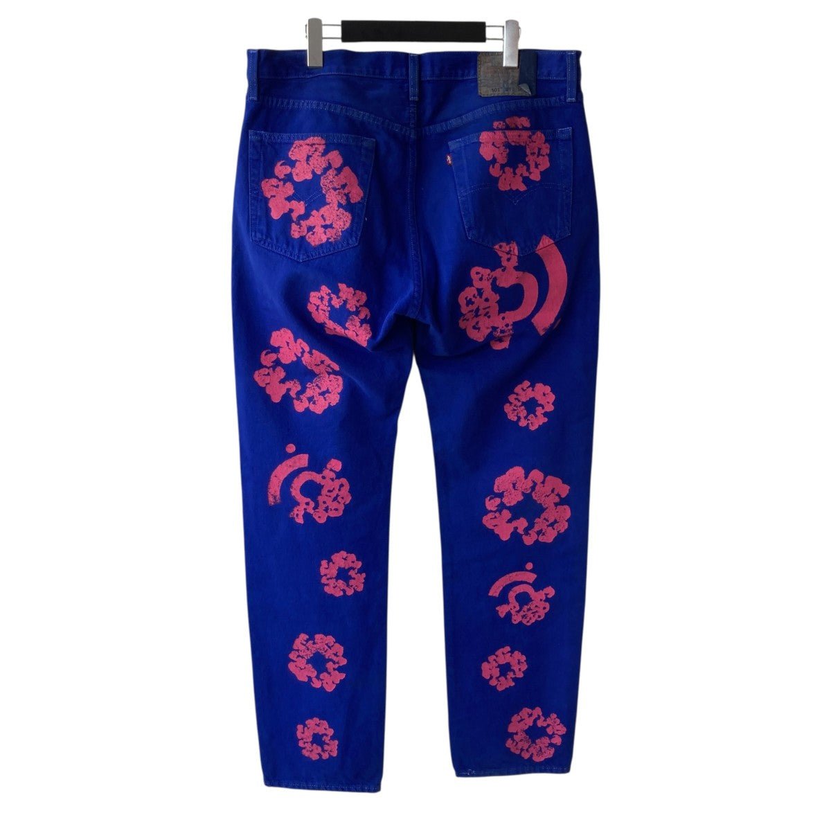 LEVI'S×Denim Tears フラワープリントストレートデニムパンツPC9-A1592