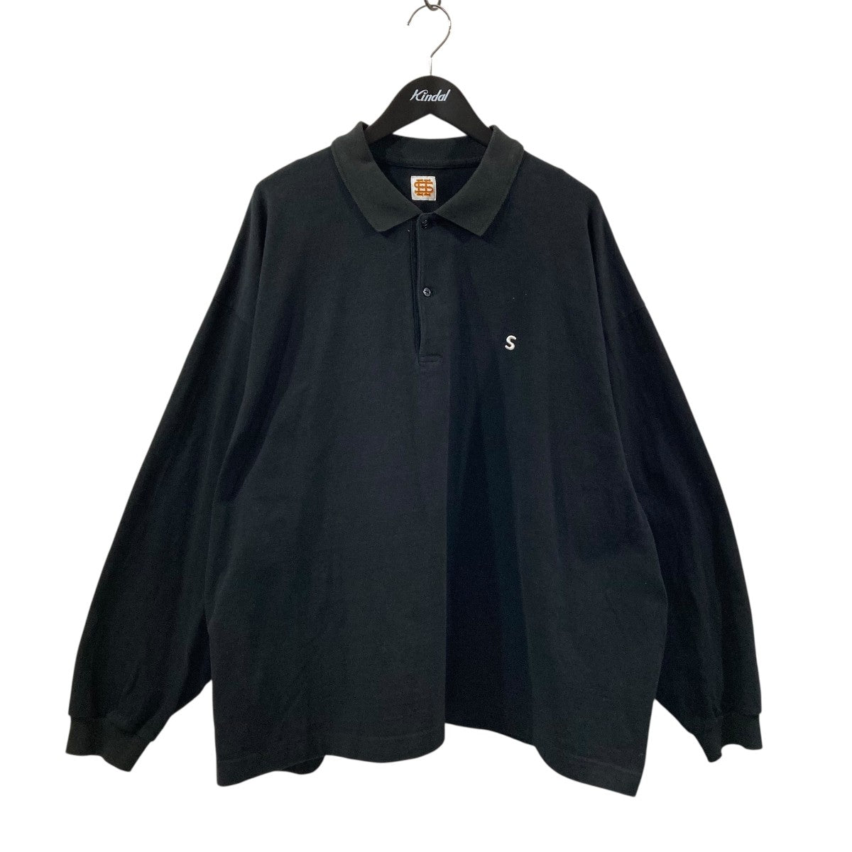 seesee BIG LS POLO BLK フリーサイズ seesee フリースビッグポロ （ブラック・ネイビー）の通販 by