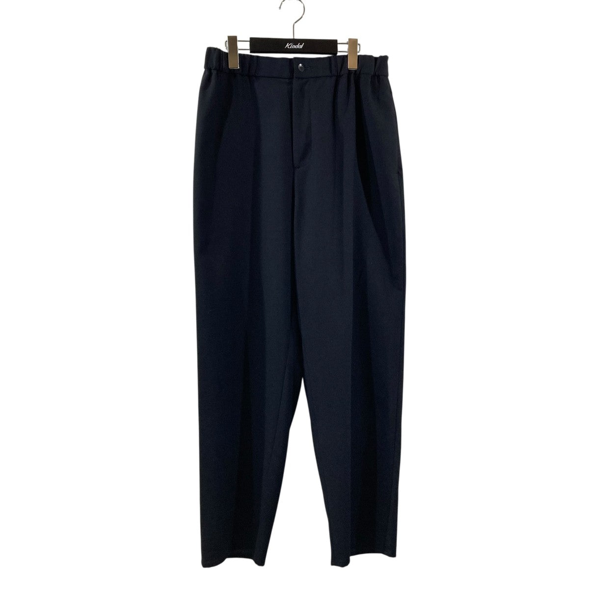 ATON(エイトン) 22AWWOOL CARAMEL PIQUET TAPERED EASY PANTS